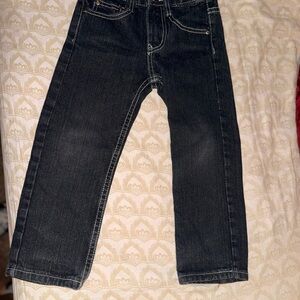 Street Rules Boys 3T Black Pants Toddler Kids Slim Jogger / Casual Pants